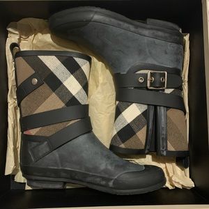 Authentic Burberry Rain Boots